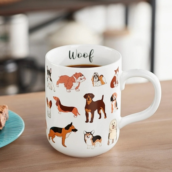 Dog Lover's White Ceramic Mug - Picture 1 of 6